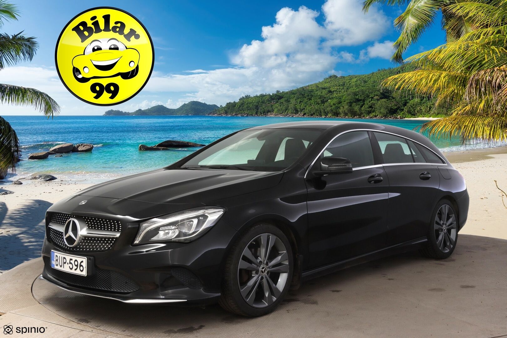 Mercedes-Benz CLA 2017 180 Shooting Brake Automatic Edition * AMG maski / P. Kamera / Sporttipenkit / Vakkari / LED * - Suomi-auto / Kahdet renkaat alumiinivanteilla!