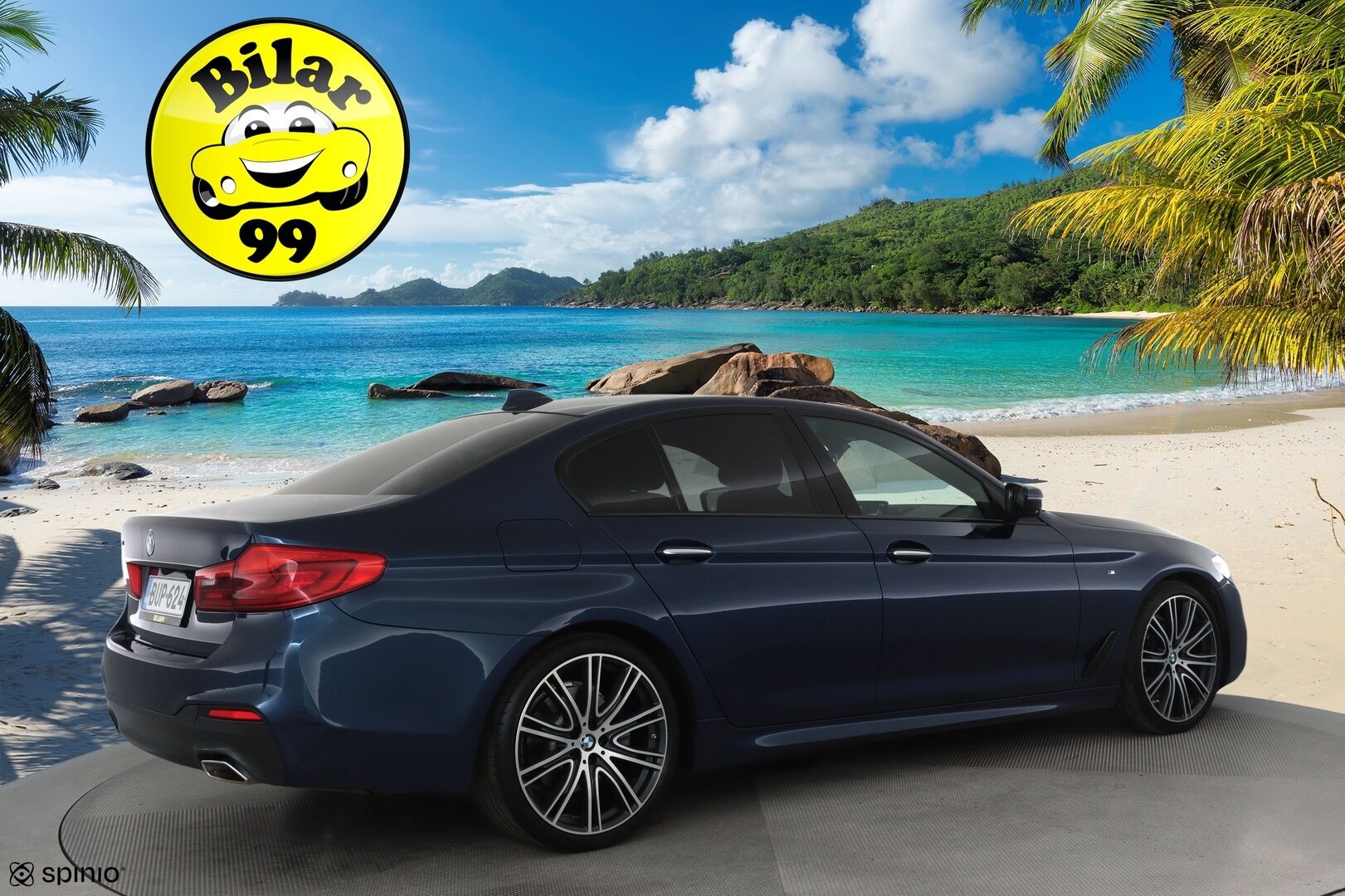 BMW 520 2017 G30 Sedan 520d A xDrive Business Comfort **HUD / Adapt.LED / Soft-Close / Vakkari / 360.kamera** - Suomi-auto / Digimittaristo / Sporttipenkit / Webasto / Comfort Access / Ratinlämmitin / Osittain sähkösäätöiset istuimet / Ratinlämmitin