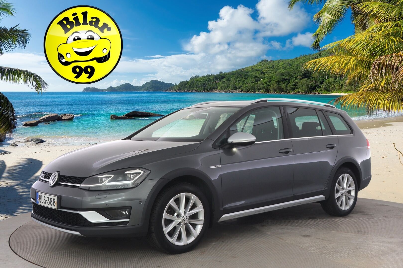 Volkswagen Golf 2017 Variant Alltrack 1,8 TSI 132 kW (180 hv) 4MOTION DSG-automaatti *Digimittaristo / Acc / Kessy / Navi / Ratinlämmitin!* - *Tilava / Moderni / Tyylikäs!*