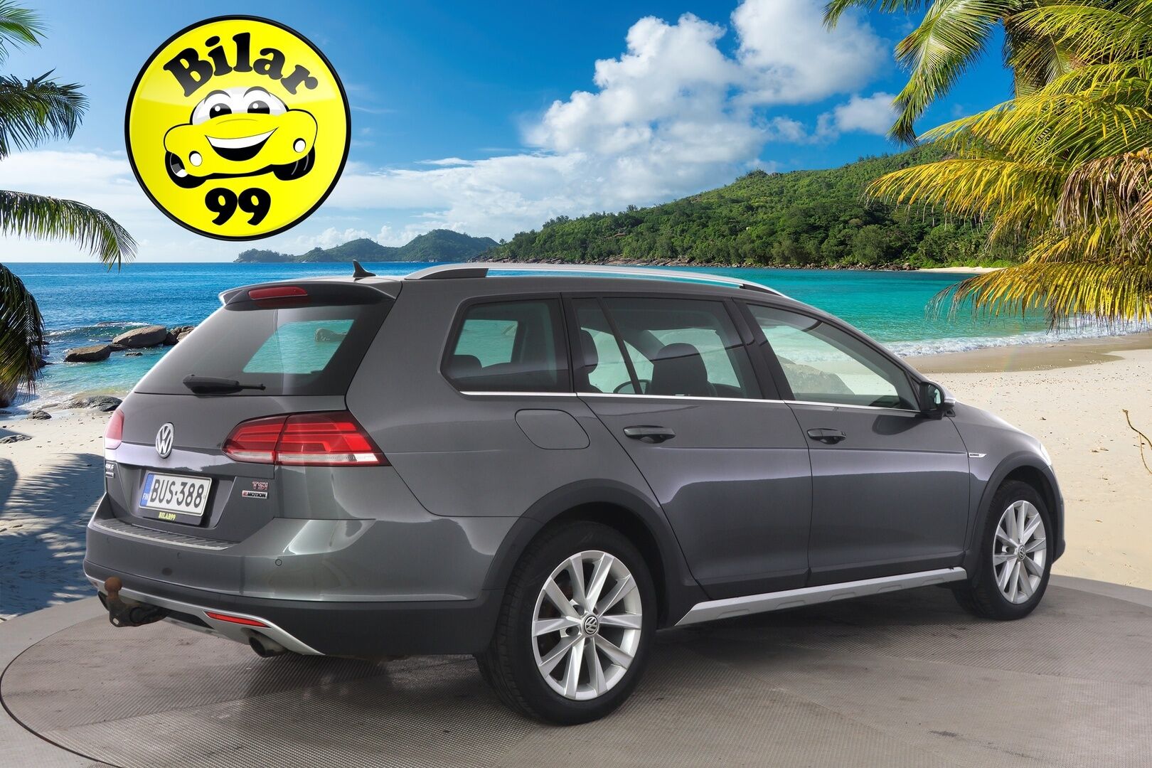 Volkswagen Golf 2017 Variant Alltrack 1,8 TSI 132 kW (180 hv) 4MOTION DSG-automaatti *Digimittaristo / Acc / Kessy / Navi / Ratinlämmitin!* - *Tilava / Moderni / Tyylikäs!*