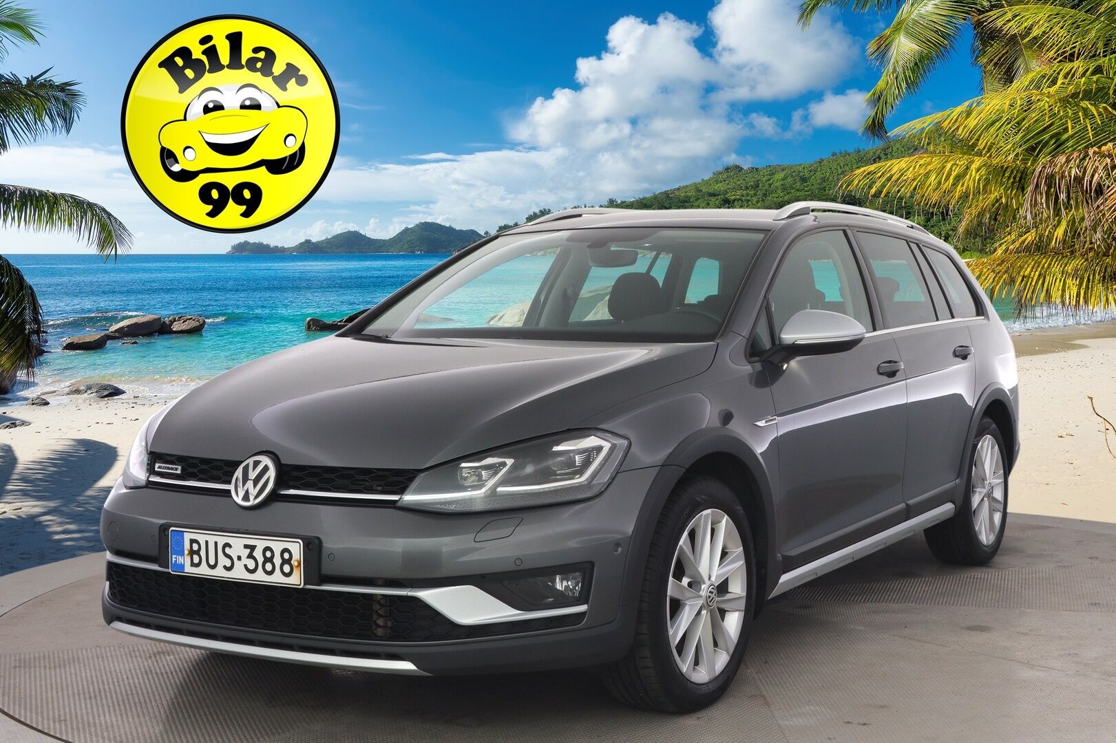 Volkswagen Golf 2017 Variant Alltrack 1,8 TSI 132 kW (180 hv) 4MOTION DSG-automaatti *Digimittaristo / Acc / Kessy / Navi / Ratinlämmitin!* - *Tilava / Moderni / Tyylikäs!*