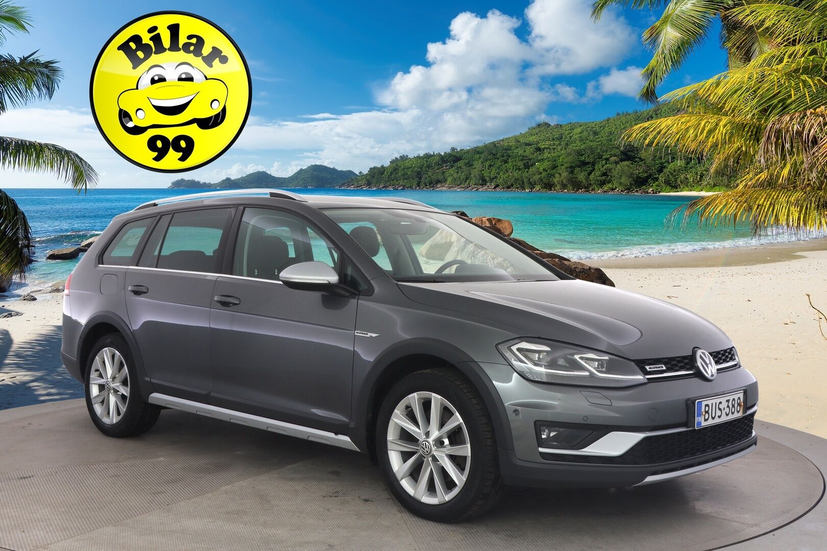 Volkswagen Golf 2017 Variant Alltrack 1,8 TSI 132 kW (180 hv) 4MOTION DSG-automaatti *Digimittaristo / Acc / Kessy / Navi / Ratinlämmitin!* - *Tilava / Moderni / Tyylikäs!*