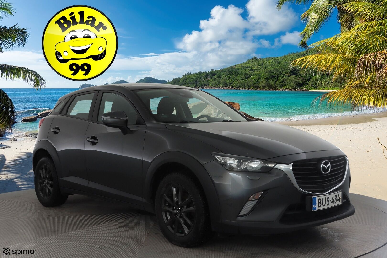Mazda CX-3 2017 2,0 (120 hv) SKYACTIV-G Premium 6AT EN1 * Suomi-auto / Vakkari / P.kamera / Navi * - Kahdet renkaat aluvanteilla
