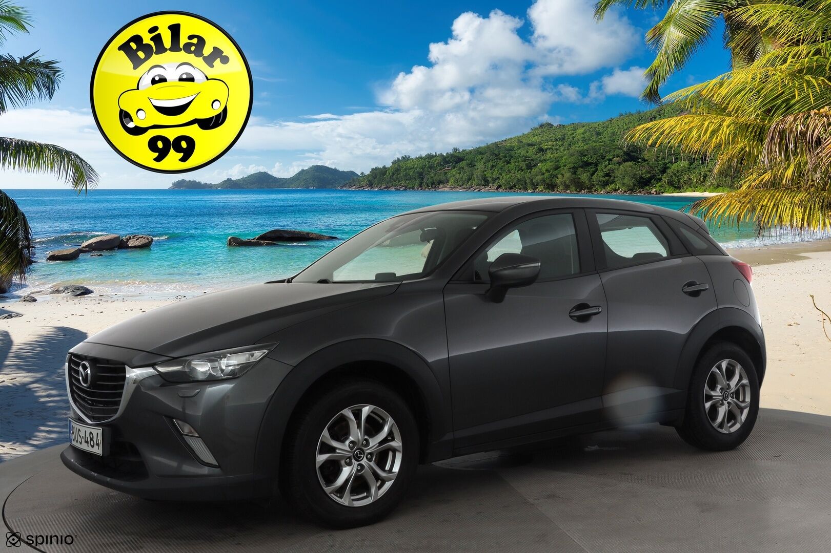 Mazda CX-3 2017 2,0 (120 hv) SKYACTIV-G Premium 6AT EN1 * Suomi-auto / Vakkari / P.kamera / Navi * - Kahdet renkaat aluvanteilla - HULLUT VÄLIPÄIVÄT KORKOTARJOUS 2,49%