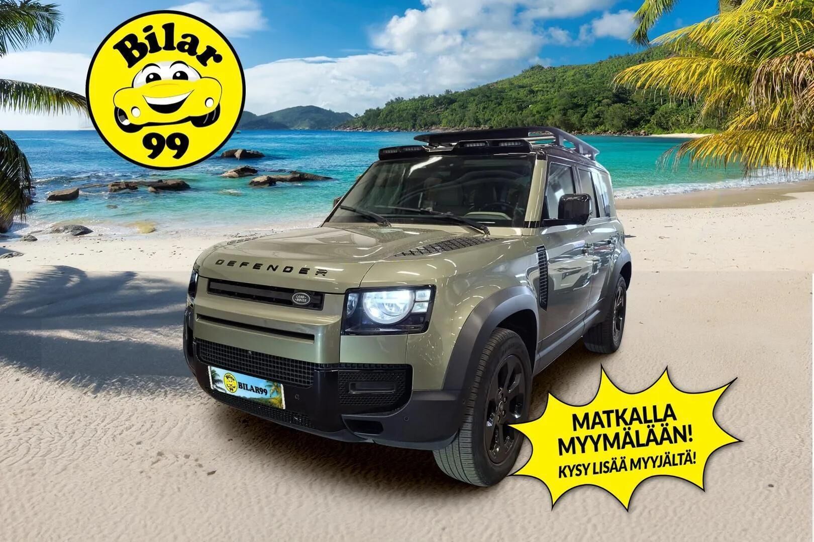 Land Rover Defender 2022 Land Rover Defender 110 P400e Plug-in Hybrid S 22MY * - | ACC | Webasto | Meridian | 360° 3D Kamera | Koukku | Ilmajousitus | Driver Assist Pack | Merkkihuollettu | Nahkasisusta | Lämm. Tuulilasi | Keyless | Digimittaristo | 2X Renkaat & Vanteet |