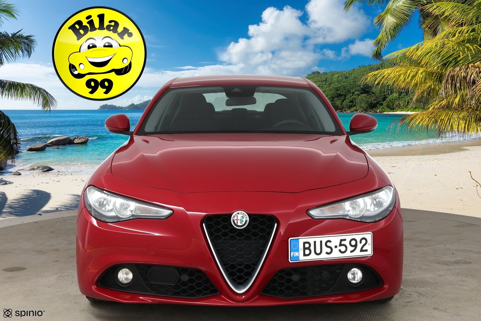 Alfa Romeo Giulia 2017 2,2 Diesel 150hp MT6 / Suomiauto / Lohko & Sisäpistoke / Vakkari / Peruutustutkat - Kahdet renkaat aluvantein / Juuri huollettu / Jakopää tehty 05/2025! - Osta nyt, maksa vasta ensi vuonna