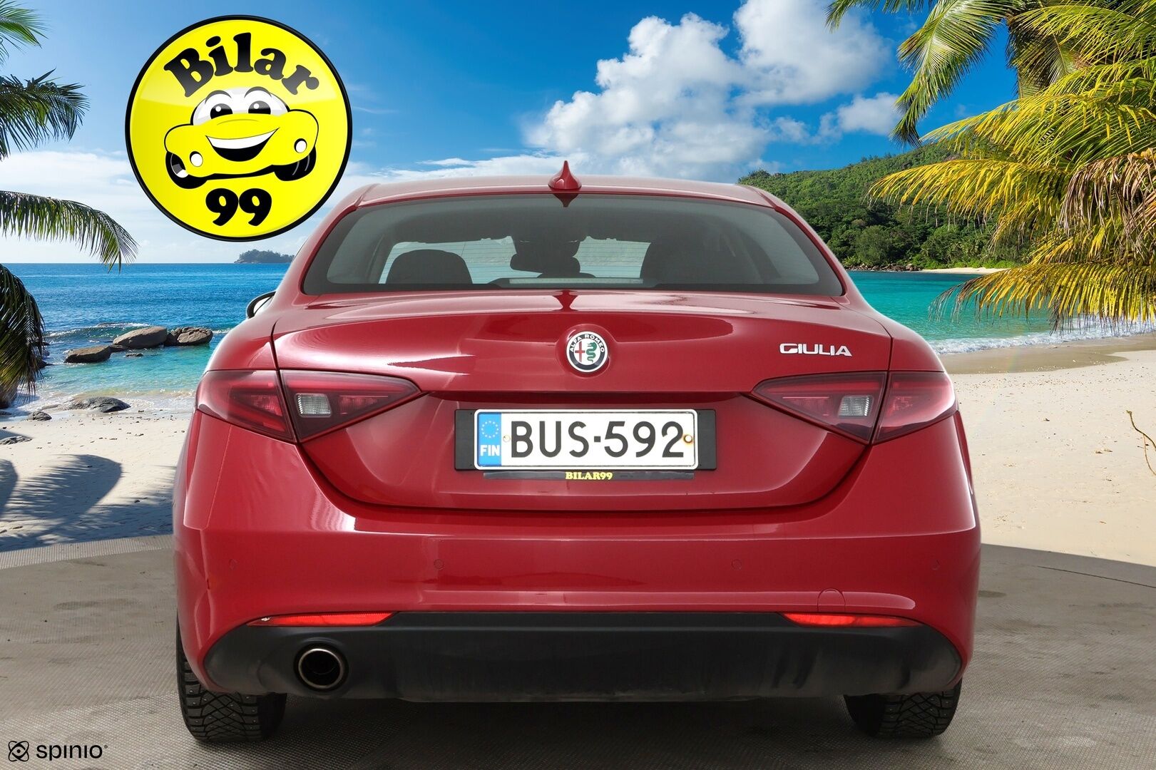 Alfa Romeo Giulia 2017 2,2 Diesel 150hp MT6 / Suomiauto / Lohko & Sisäpistoke / Vakkari / Peruutustutkat - Kahdet renkaat aluvantein / Juuri huollettu / Jakopää tehty 05/2025! - Osta nyt, maksa vasta ensi vuonna