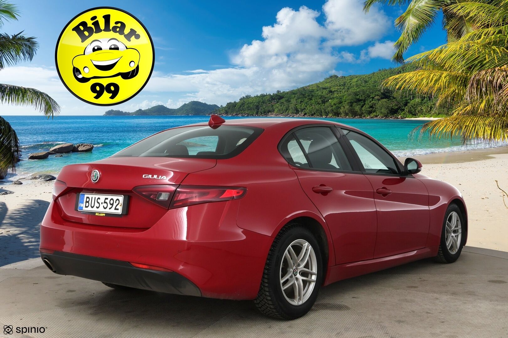 Alfa Romeo Giulia 2017 2,2 Diesel 150hp MT6 / Suomiauto / Lohko & Sisäpistoke / Vakkari / Peruutustutkat - Kahdet renkaat aluvantein / Juuri huollettu / Jakopää tehty 05/2025! - Osta nyt, maksa vasta ensi vuonna