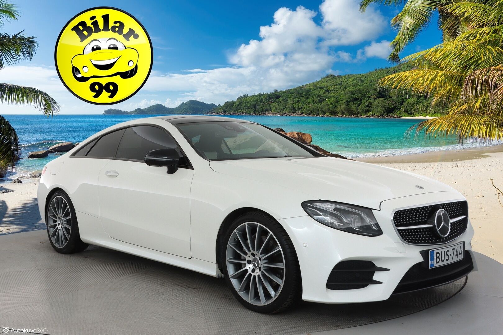 Mercedes-Benz E 2017 220 d A Coupé Business AMG **Imuovet / Burmester / HUD / Distronic+ / Panorama / Widescreen / Muistipenkit** - Supervarusteet! / Night-paketti / 360 Kamera / Kaistavahti / Apple&Android / Keyless - HULLUT VÄLIPÄIVÄT KORKOTARJOUS 2,49%
