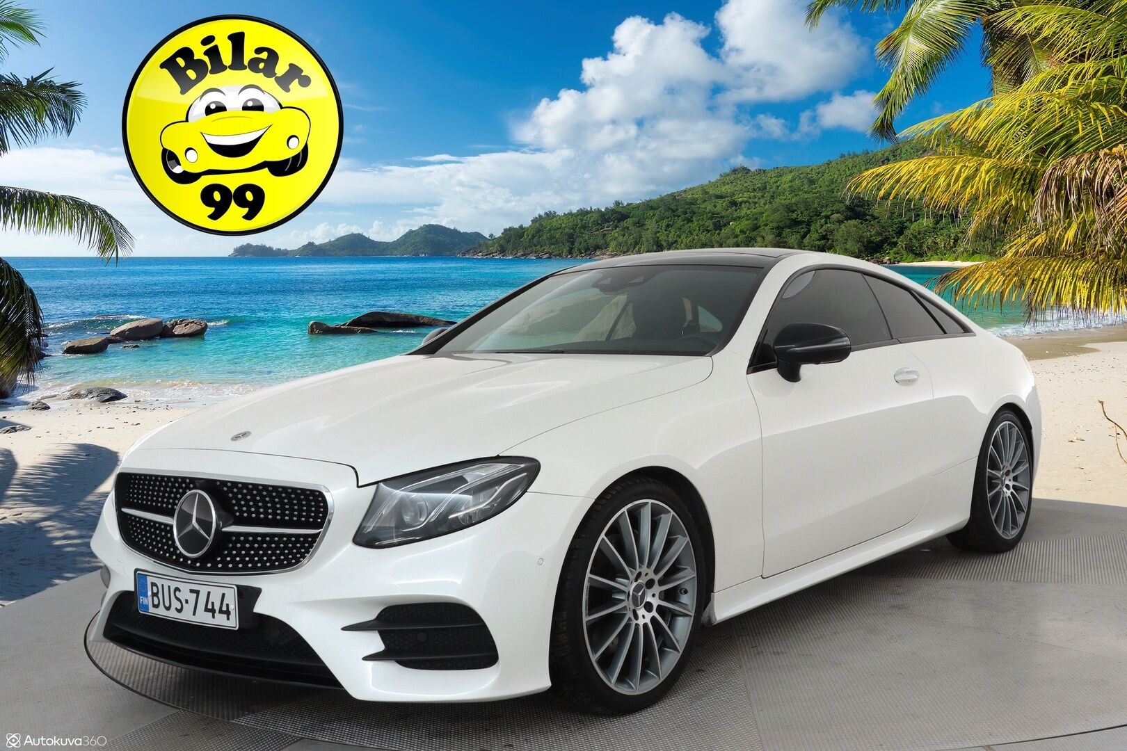Mercedes-Benz E 2017 220 d A Coupé Business AMG **Imuovet / Burmester / HUD / Distronic+ / Panorama / Widescreen / Muistipenkit** - 3,99 % KORKOTARJOUS TÄHÄN AUTOON - Supervarusteet! / Night-paketti / 360 Kamera / Kaistavahti / Apple&Android / Keyless