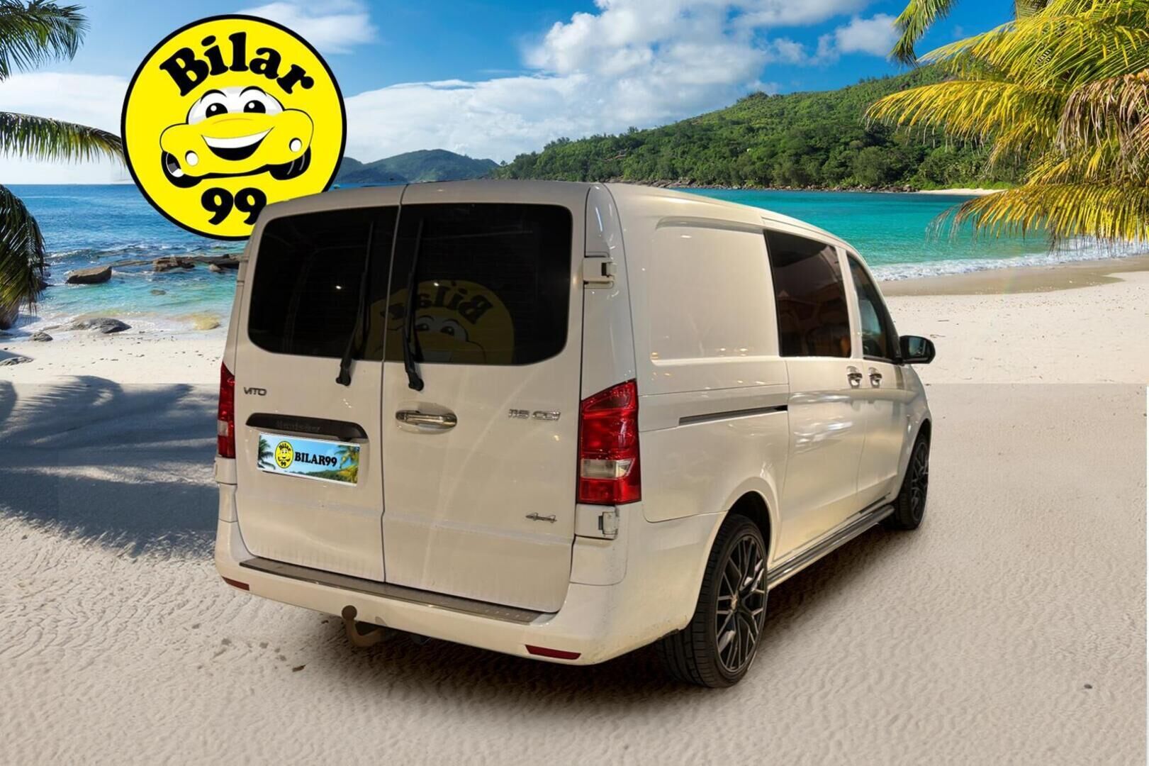 Mercedes-Benz Vito 2018 116CDI 4x4-3,05/32K keskipitkä A2 A Winter - Suomiauto | Webasto | Koukku | ILS LED | Peruutuskamera | Vakkari | Karjarauta | Näyttävä yksilö | Juuri tullut Tampereelle!