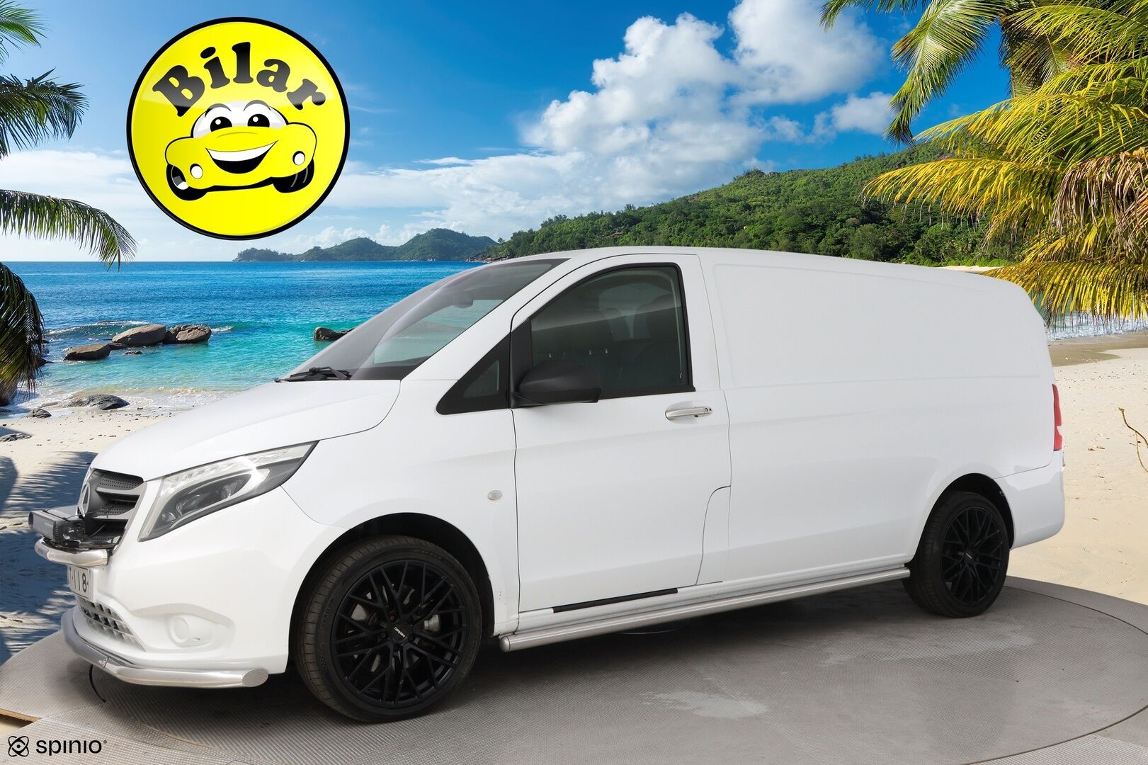 Mercedes-Benz Vito 2018 116CDI 4x4-3,05/32K keskipitkä A2 A Winter - Suomiauto | Webasto | Koukku | ILS LED | Peruutuskamera | Vakkari | Karjarauta | Näyttävä yksilö | Juuri tullut Tampereelle!