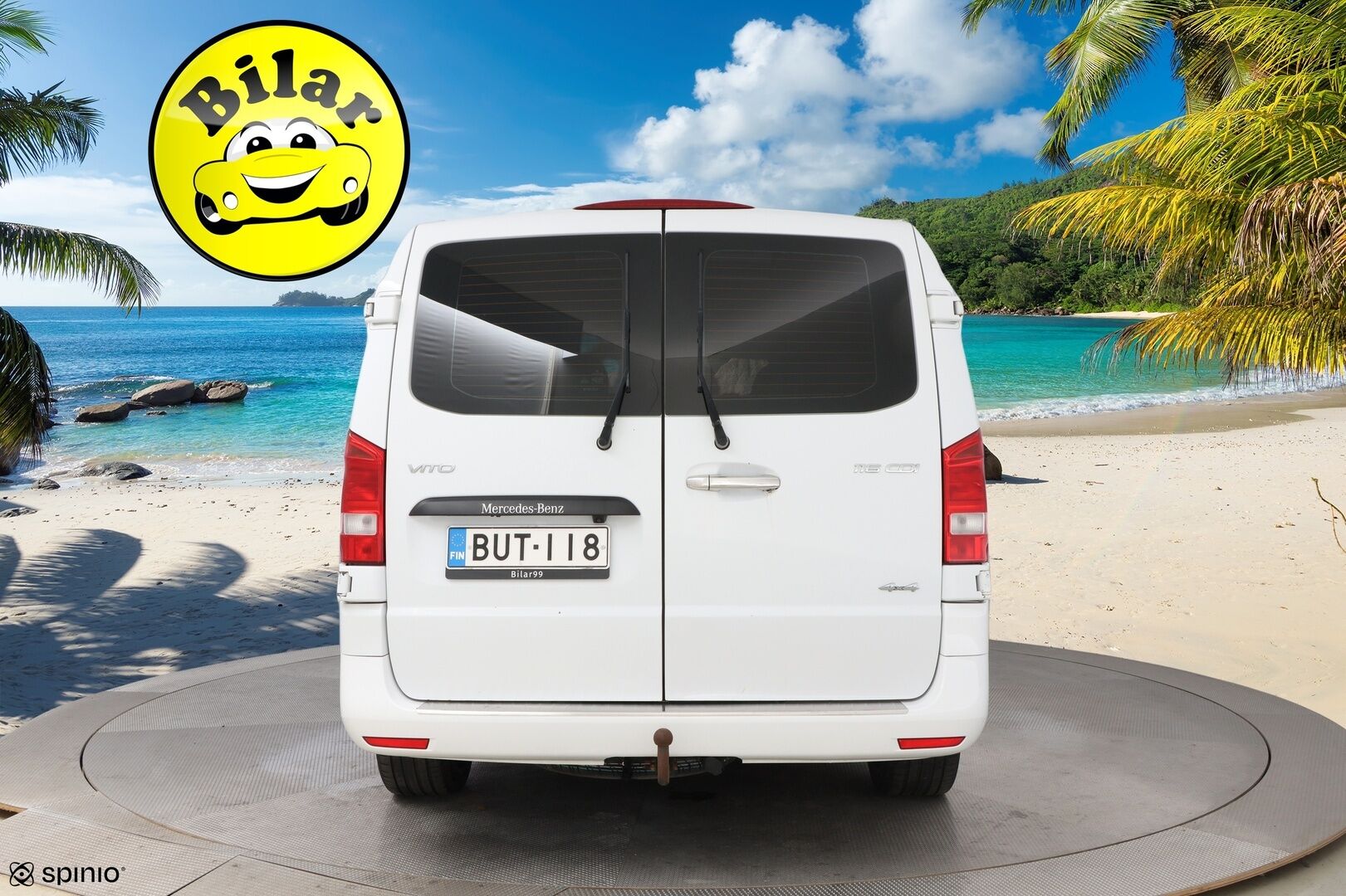 Mercedes-Benz Vito 2018 116CDI 4x4-3,05/32K keskipitkä A2 A Winter - Suomiauto | Webasto | Koukku | ILS LED | Peruutuskamera | Vakkari | Karjarauta | Näyttävä yksilö | Juuri tullut Tampereelle!