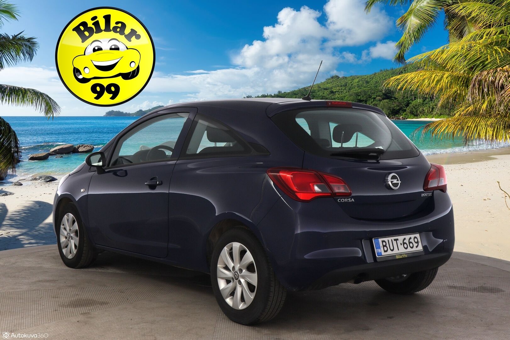 Opel Corsa 2017 3-ov EXCITE 1,0T ecoFLEX Start/Stop 66kW MT6 - *Vakkari / Lohko.S.Pistoke / Ratinlämmitin / Suomi-auto*