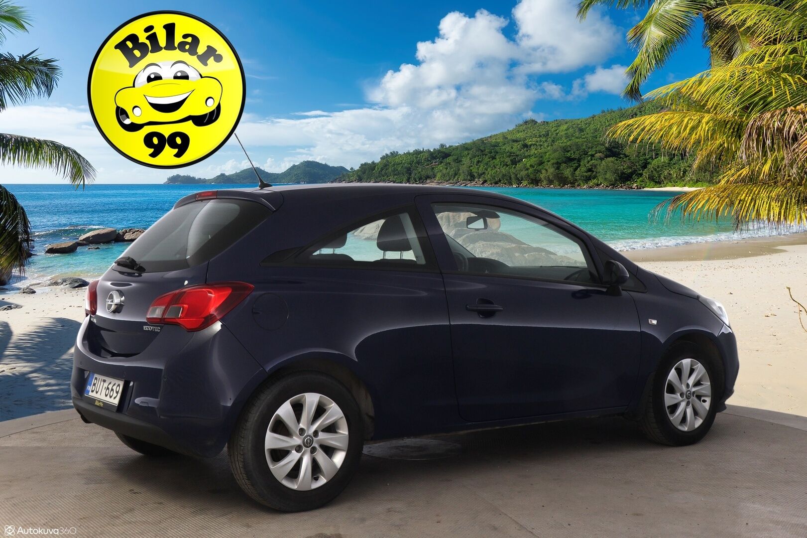 Opel Corsa 2017 3-ov EXCITE 1,0T ecoFLEX Start/Stop 66kW MT6 - *Vakkari / Lohko.S.Pistoke / Ratinlämmitin / Suomi-auto*
