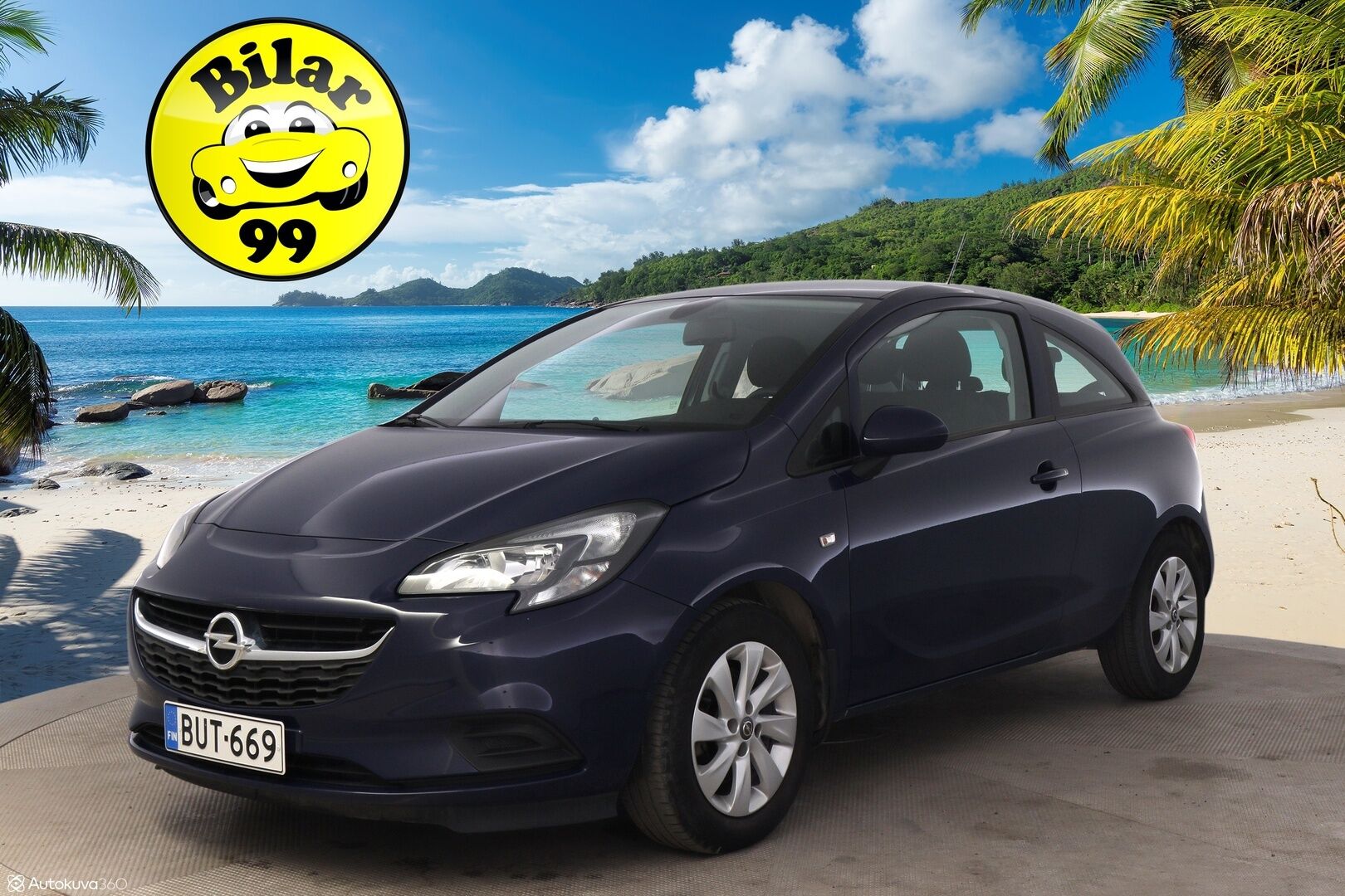 Opel Corsa 2017 3-ov EXCITE 1,0T ecoFLEX Start/Stop 66kW MT6 - *Vakkari / Lohko.S.Pistoke / Ratinlämmitin / Suomi-auto*