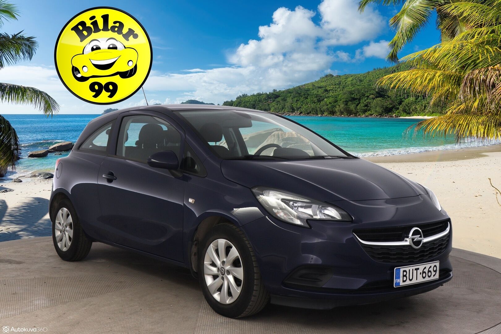 Opel Corsa 2017 3-ov EXCITE 1,0T ecoFLEX Start/Stop 66kW MT6 - *Vakkari / Lohko.S.Pistoke / Ratinlämmitin / Suomi-auto*