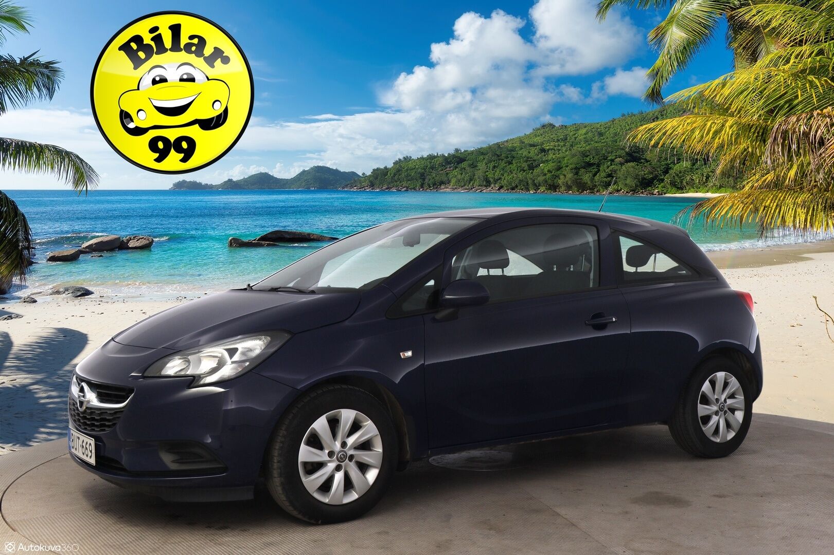 Opel Corsa 2017 3-ov EXCITE 1,0T ecoFLEX Start/Stop 66kW MT6 - *Vakkari / Lohko.S.Pistoke / Ratinlämmitin / Suomi-auto*