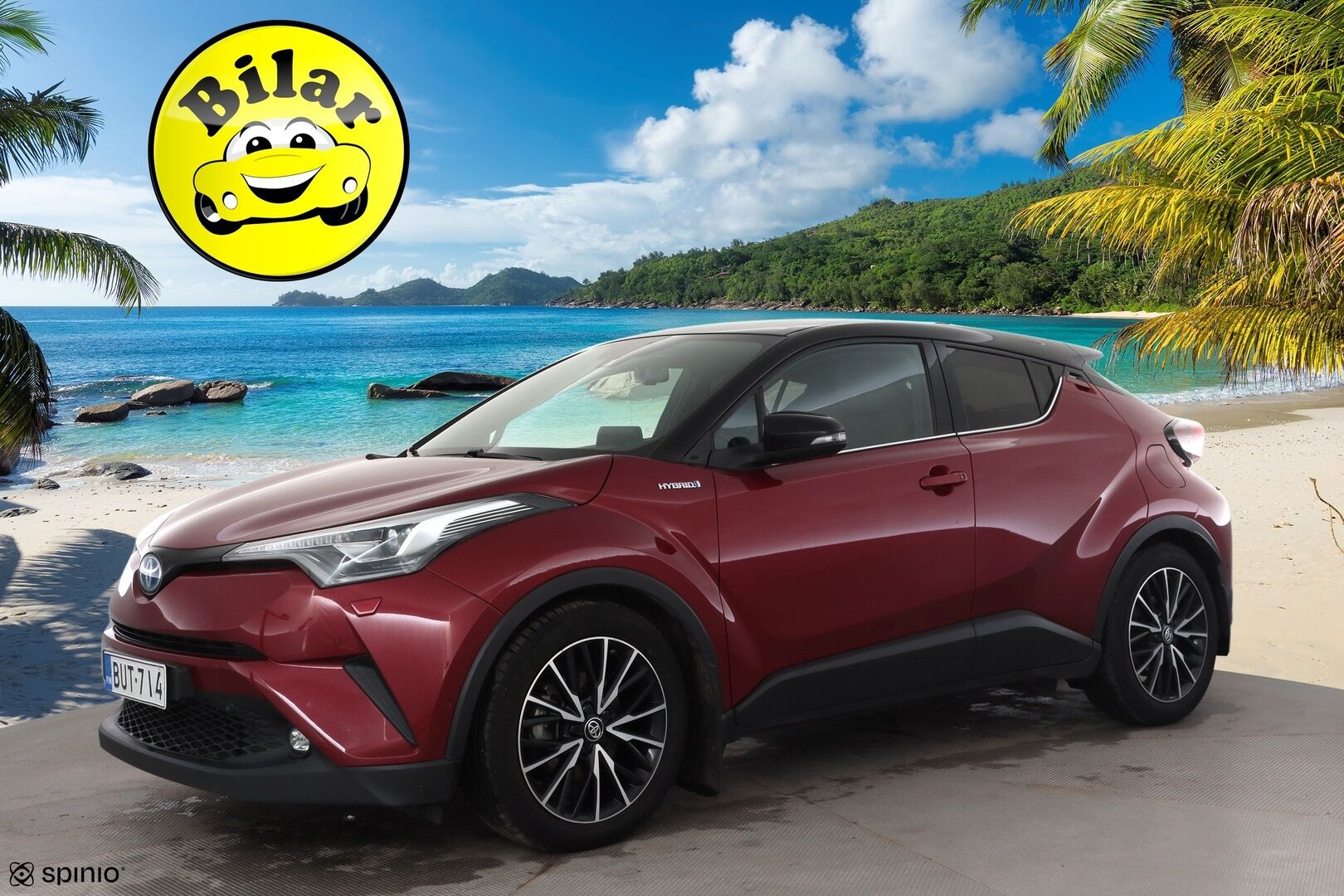 Toyota C-HR 2018 1,8 Hybrid Intense - | Vakkari | lohko | LED | Koukku | JBL | P.kamera | Nahat | Ratinlämmitys | Apple&Android | Suomi-auto | Kahdet Renkaat |