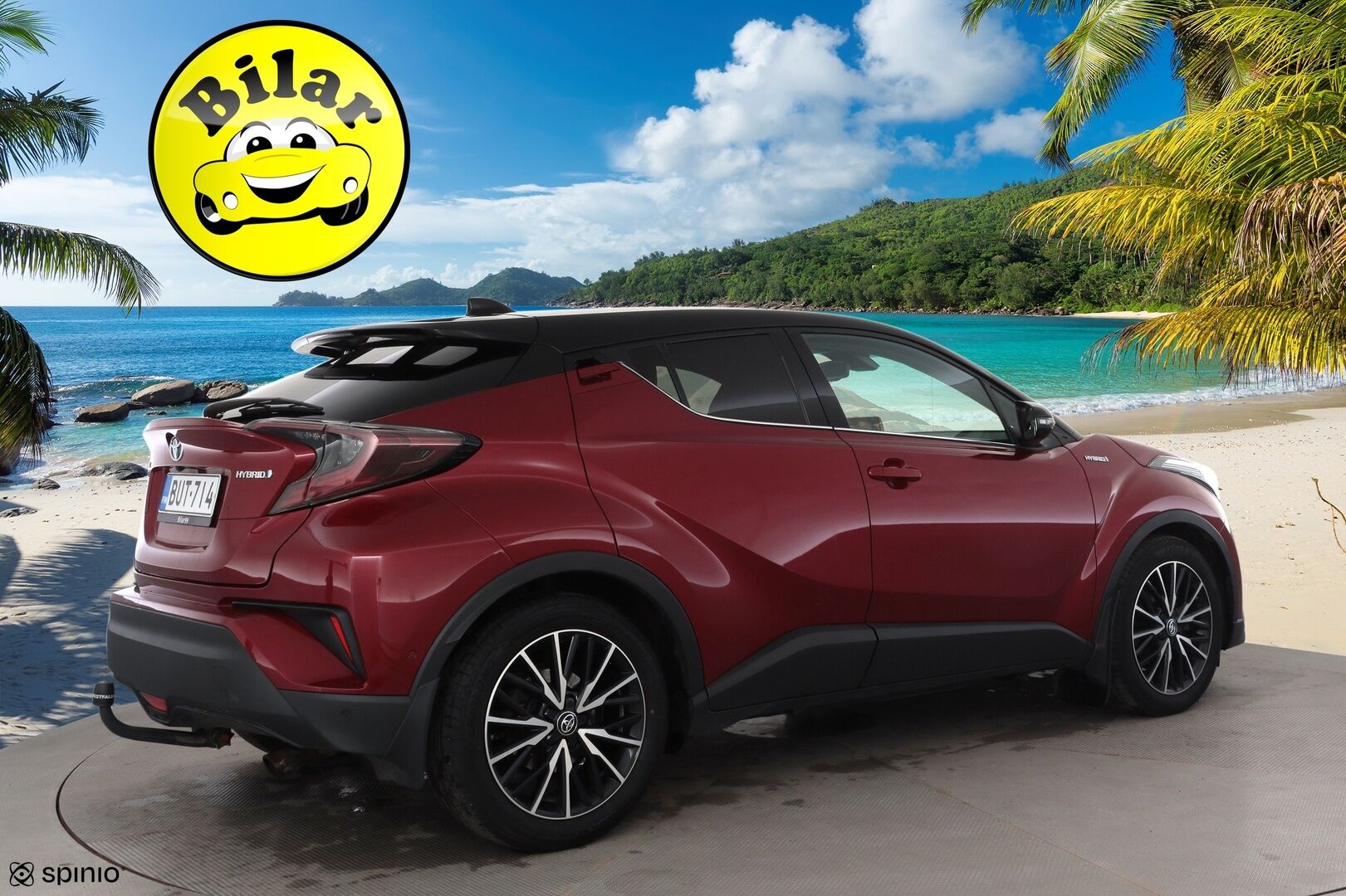 Toyota C-HR 2018 1,8 Hybrid Intense - | Vakkari | lohko | LED | Koukku | JBL | P.kamera | Nahat | Ratinlämmitys | Apple&Android | Suomi-auto | Kahdet Renkaat |