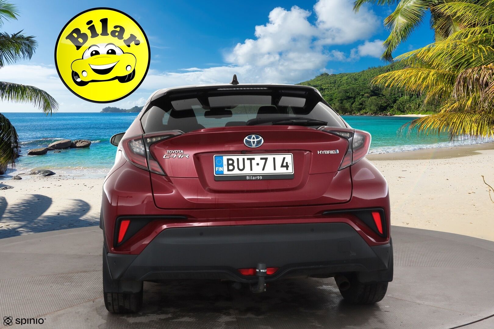 Toyota C-HR 2018 1,8 Hybrid Intense - | Vakkari | lohko | LED | Koukku | JBL | P.kamera | Nahat | Ratinlämmitys | Apple&Android | Suomi-auto | Kahdet Renkaat |