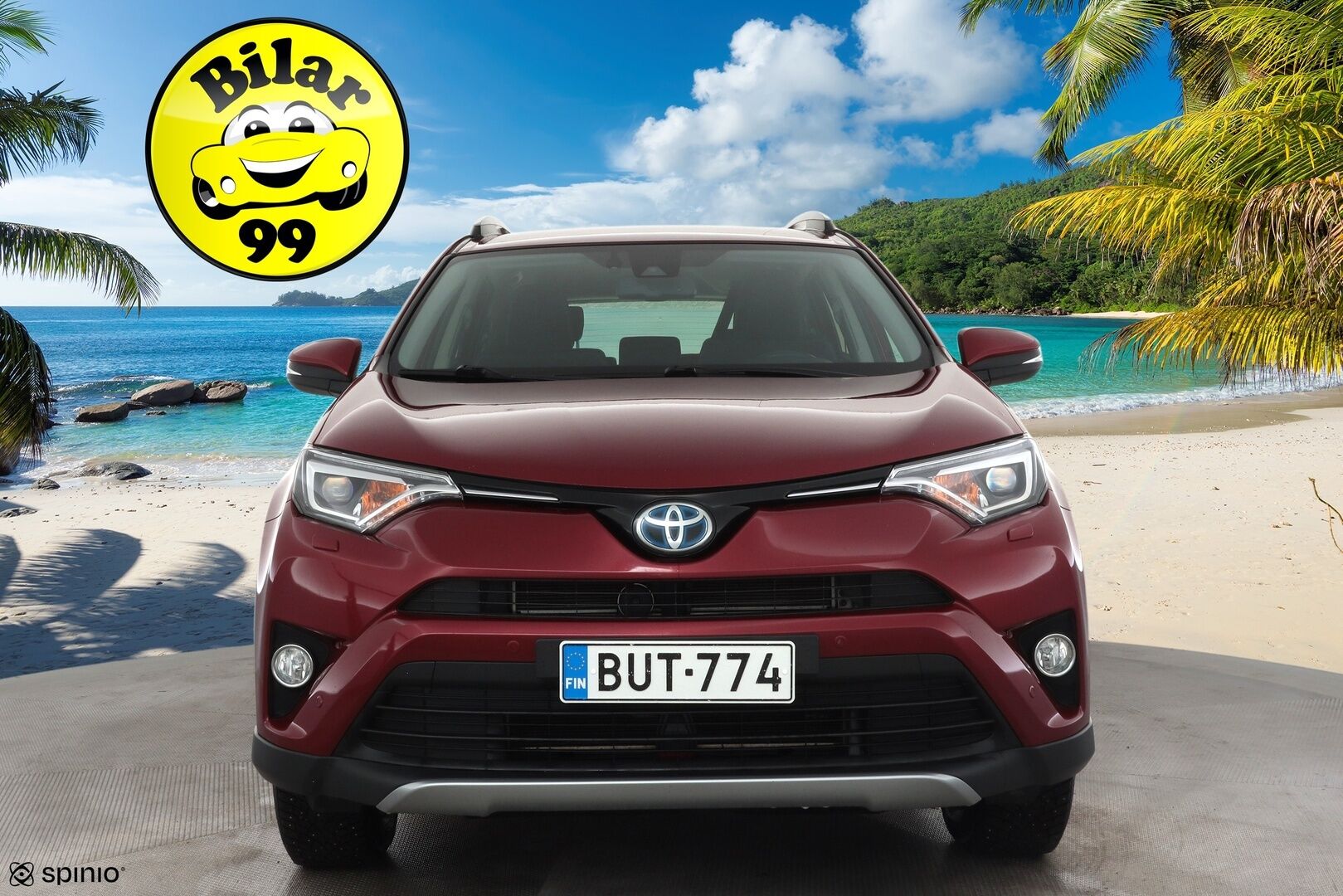 Toyota RAV4 2018 2,5 Hybrid AWD Hybrid Edition * ACC / LED / P.Kamera / Koukku / Navi / Kaistavahti / Keyless * - Suomi-auto / Kahdet renkaat aluvanteilla / Merkkihuollot