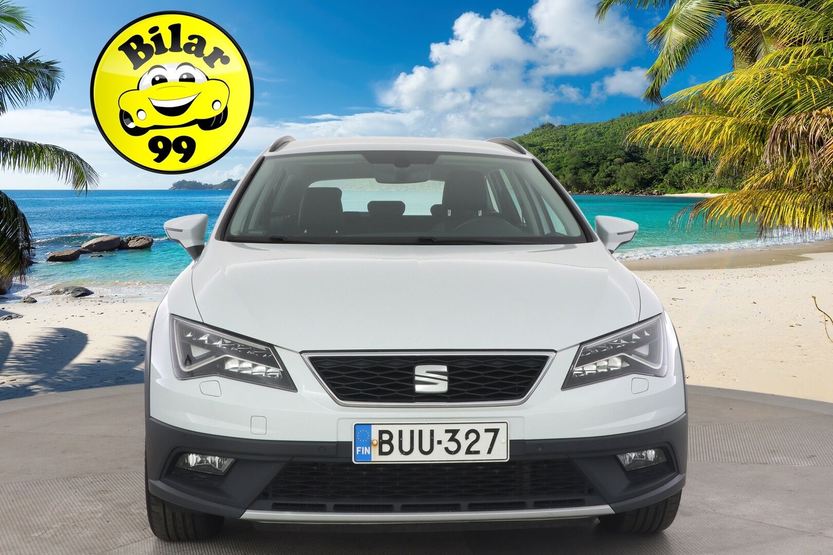 Seat LEON X-PERIENCE 2018 2,0 TDI 150 4Drive Business DSG * Led-valot / iroitettava vetokoukku / puolinahkapenkit!* - Edullinen ja hyvin huollettu / perhekäyttöön soveltuva / huippu neliveto!