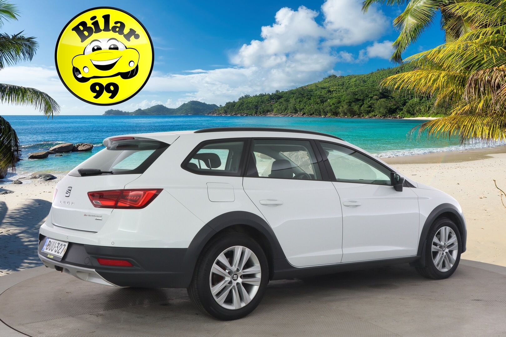 Seat LEON X-PERIENCE 2018 2,0 TDI 150 4Drive Business DSG * Led-valot / iroitettava vetokoukku / puolinahkapenkit!* - Edullinen ja hyvin huollettu / perhekäyttöön soveltuva / huippu neliveto!