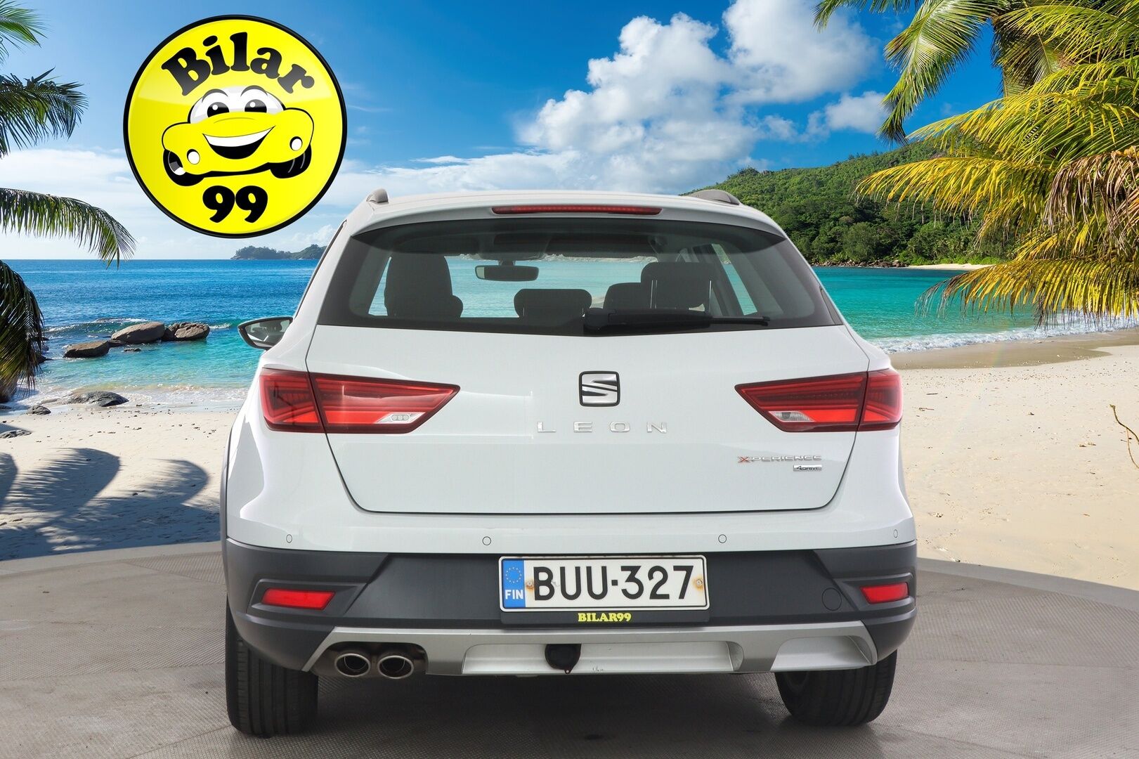 Seat LEON X-PERIENCE 2018 2,0 TDI 150 4Drive Business DSG * Led-valot / iroitettava vetokoukku / puolinahkapenkit!* - Edullinen ja hyvin huollettu / perhekäyttöön soveltuva / huippu neliveto!