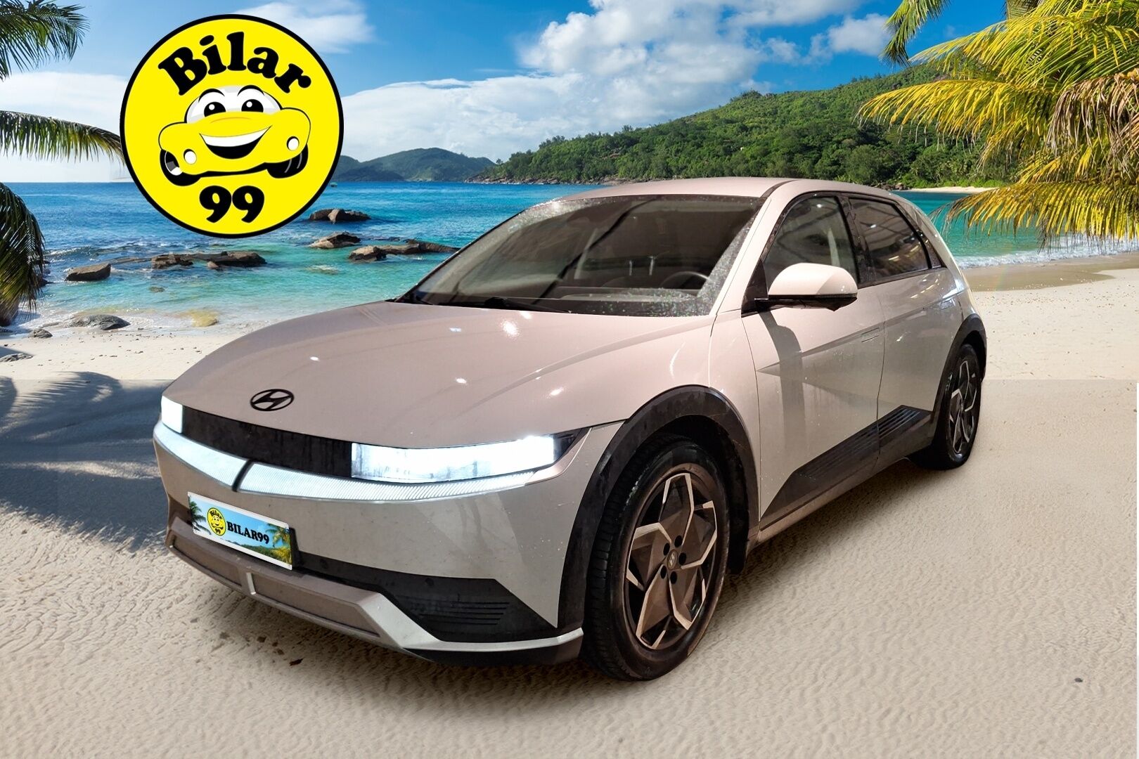 Hyundai IONIQ 5 2023 77 kWh 325 hv AWD Premium *ILP / Bose / ACC / 360° / Ilmastoidut nahat / Muistipenkki / BLIS / LED* - Siistikuntoinen ja hyvin varusteltu iso akkuinen Ioniq 5 kaksilla renkailla ja vanteilla!