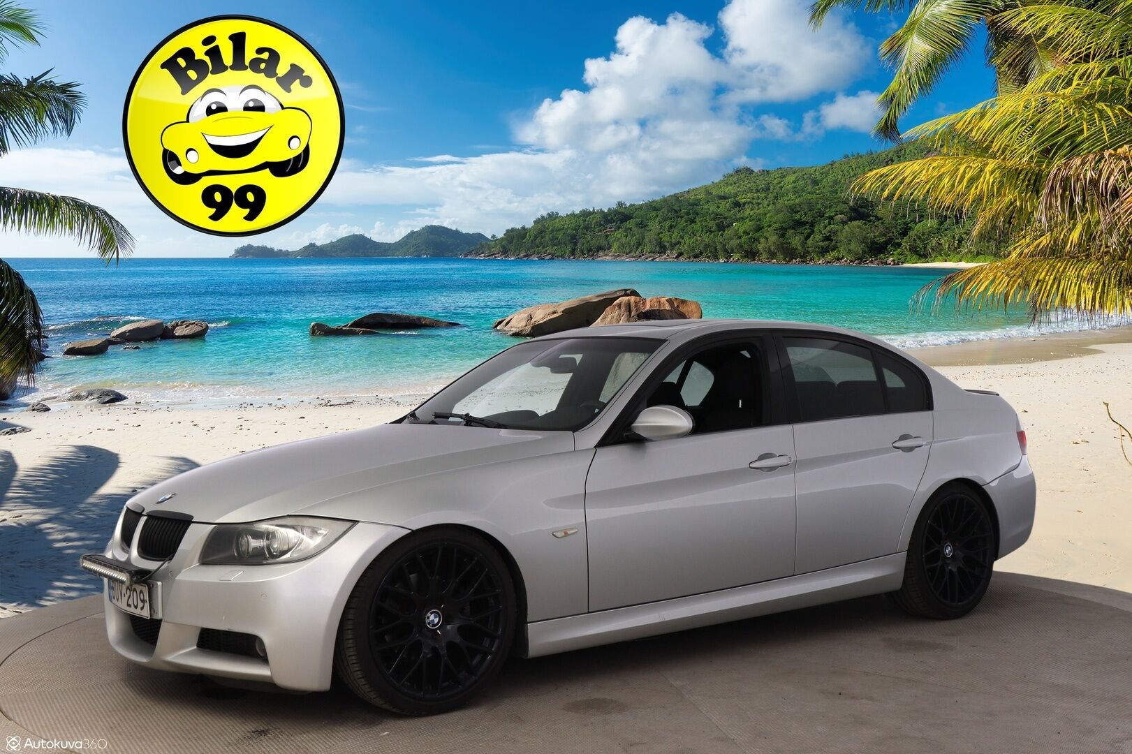 BMW 325 2006 E90 Sedan M-sport / Eisenmann putkisto / Comfort access/ Hifi system DSP / Kattoluukku / Proff. nav / P. tutkat* - Myydään huutokaupat.com  /Juuri katsastettu! Törkeillä varusteilla ja puhtaalla historialla!