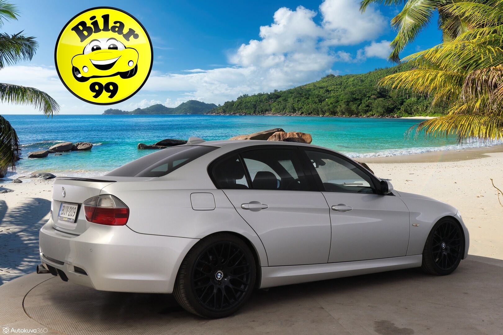 BMW 325 2006 E90 Sedan M-sport / Eisenmann putkisto / Comfort access/ Hifi system DSP / Kattoluukku / Proff. nav / P. tutkat* - Myydään huutokaupat.com  /Juuri katsastettu! Törkeillä varusteilla ja puhtaalla historialla!