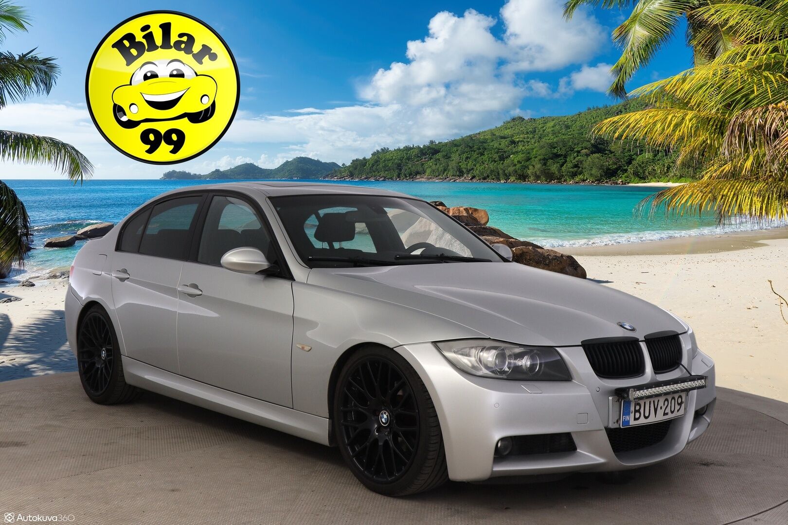 BMW 325 2006 E90 Sedan M-sport / Eisenmann putkisto / Comfort access/ Hifi system DSP / Kattoluukku / Proff. nav / P. tutkat* - Myydään huutokaupat.com  /Juuri katsastettu! Törkeillä varusteilla ja puhtaalla historialla!