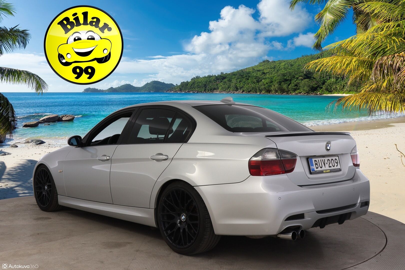 BMW 325 2006 E90 Sedan M-sport / Eisenmann putkisto / Comfort access/ Hifi system DSP / Kattoluukku / Proff. nav / P. tutkat* - Myydään huutokaupat.com  /Juuri katsastettu! Törkeillä varusteilla ja puhtaalla historialla!
