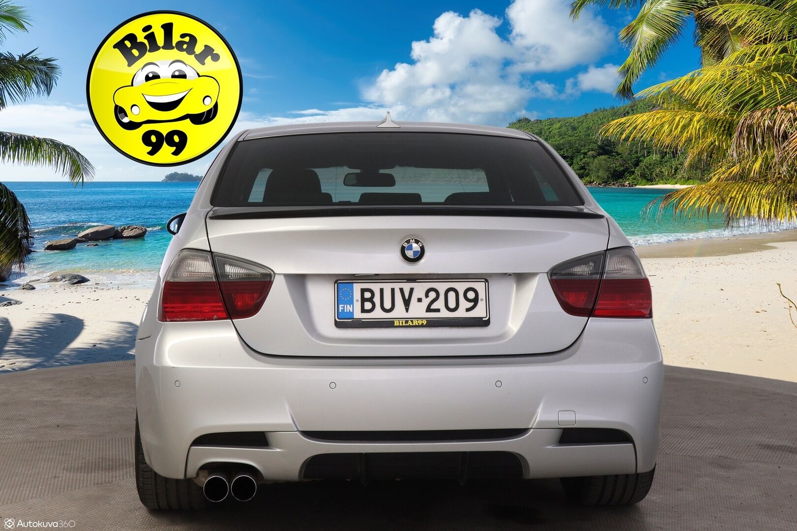 BMW 325 2006 E90 Sedan M-sport / Eisenmann putkisto / Comfort access/ Hifi system DSP / Kattoluukku / Proff. nav / P. tutkat* - Myydään huutokaupat.com  /Juuri katsastettu! Törkeillä varusteilla ja puhtaalla historialla!