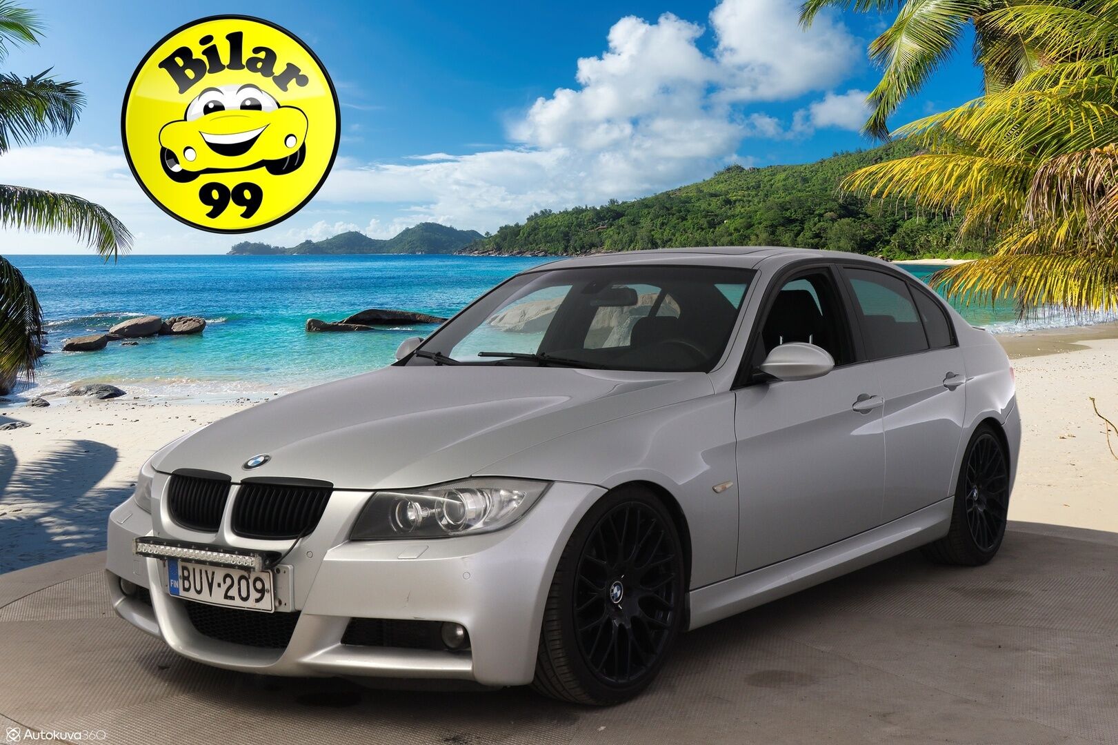 BMW 325 2006 E90 Sedan M-sport / Eisenmann putkisto / Comfort access/ Hifi system DSP / Kattoluukku / Proff. nav / P. tutkat* - Myydään huutokaupat.com  /Juuri katsastettu! Törkeillä varusteilla ja puhtaalla historialla!