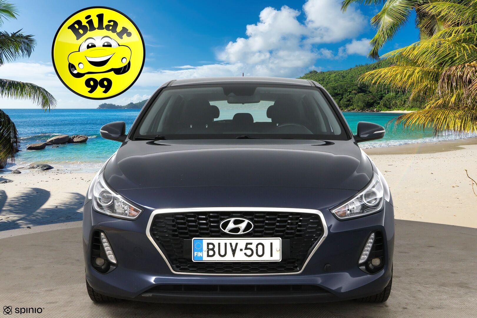 Hyundai i30 5d 2017 1,4 T-GDI 7DCT-aut. fresh plus / Suomi-Auto / P-kamera / Vakkari / Lohkolämmitin - Taloudellinen vaihtoehto !