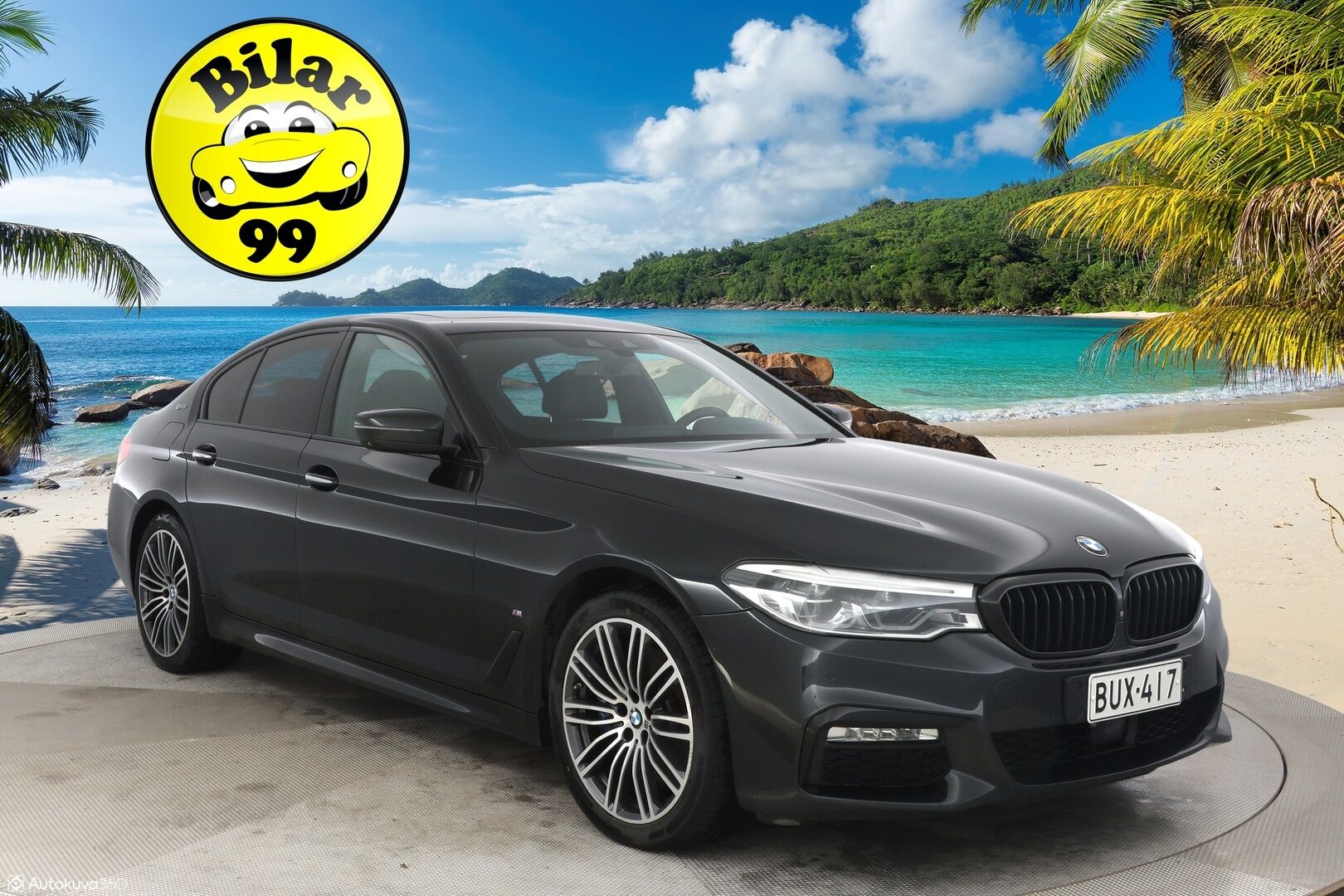BMW 530 2017 G30 530e A iPerformance M-Sport - *Panorama / HUD / H&K / 360 kamera / ACC / Digimittaristo / BLIS / Prof. Navi / Adapt. LED-ajovalot / Comfort-penkit muistilla*