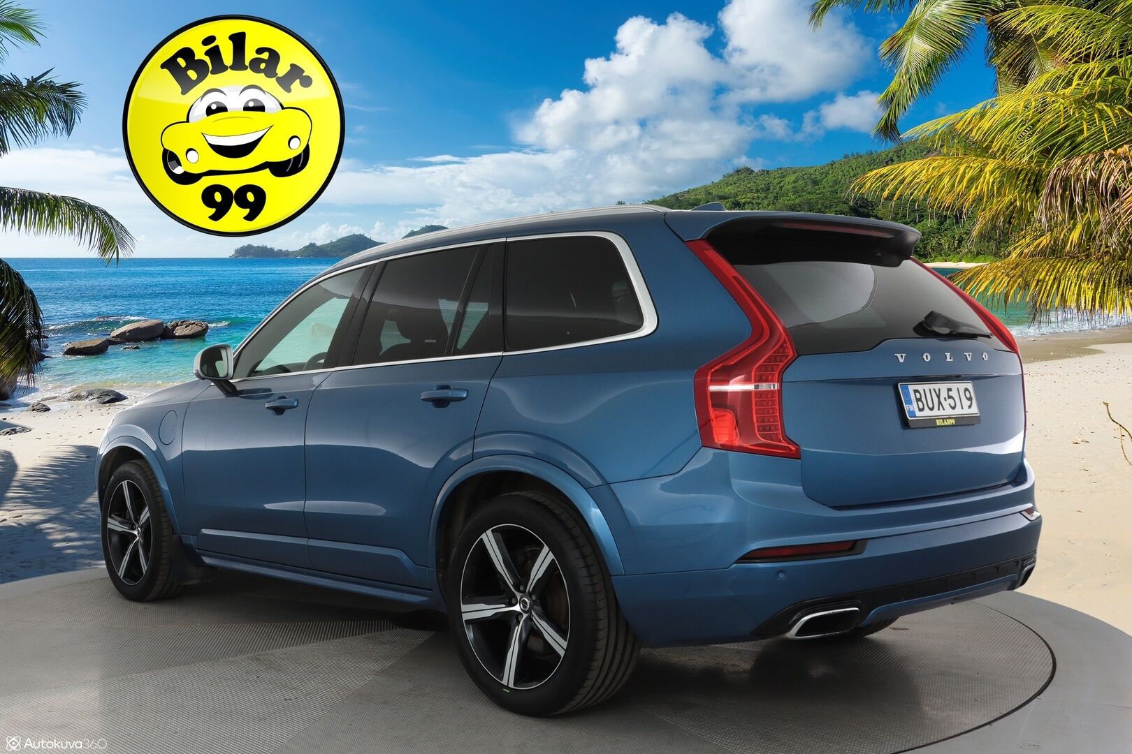Volvo XC90 2018 T8 Twin Engine AWD R-Design aut **Panorama / Adapt.vakkari / Ilma-alusta / 360-kamera / Koukku / Full-LED** - 3,99 % KORKOTARJOUS TÄHÄN AUTOON - Akku kuntotarkastettu