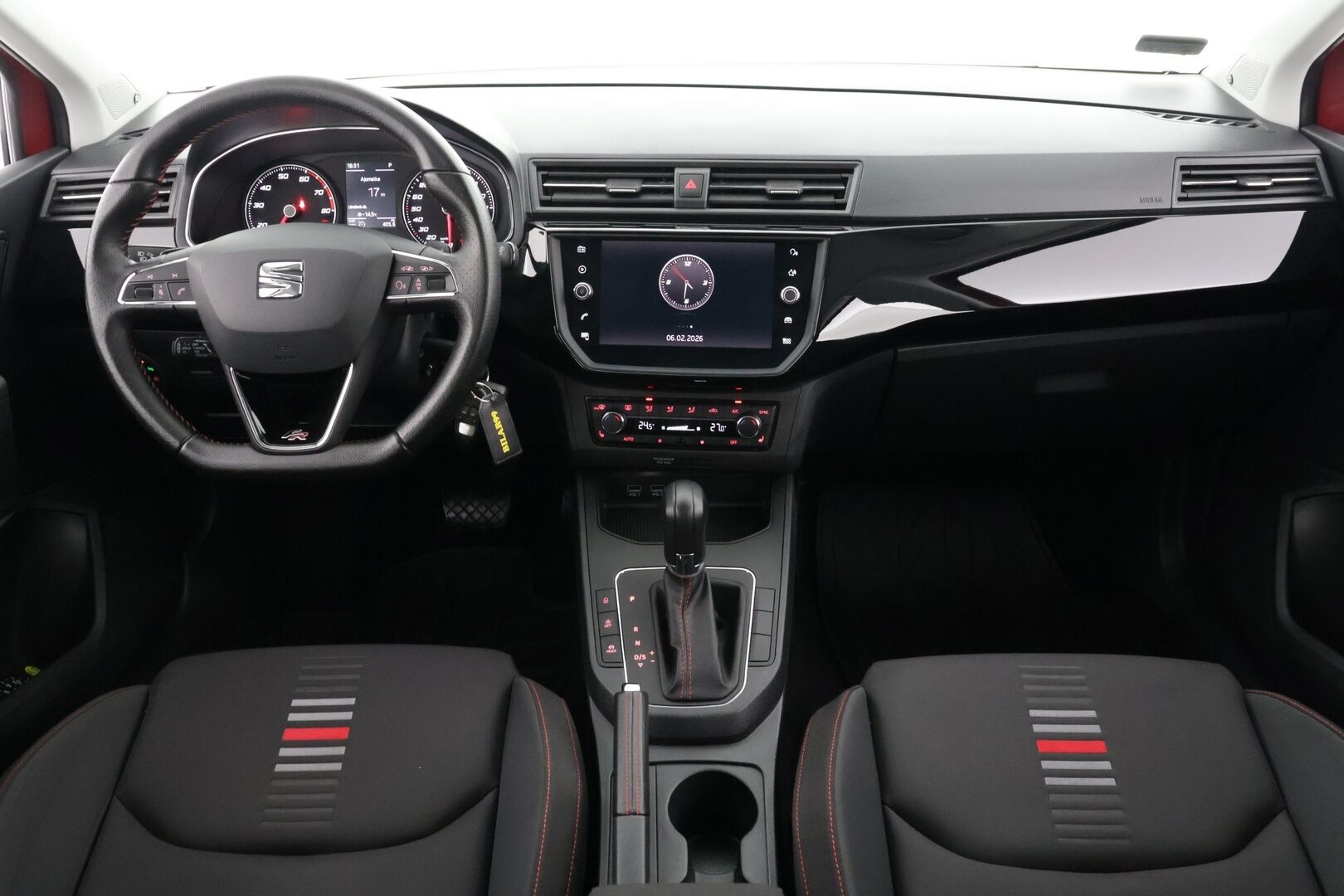 Seat Ibiza 2018 1,0 EcoTSI 115 FR DSG / Webasto / Adapt. vakkari / Sporttipenkit / Apple&Android / LED-valot / Tutkat - 2x Seatin Aluvanteet / Suomi-auto / Uudenveroiset nastat!