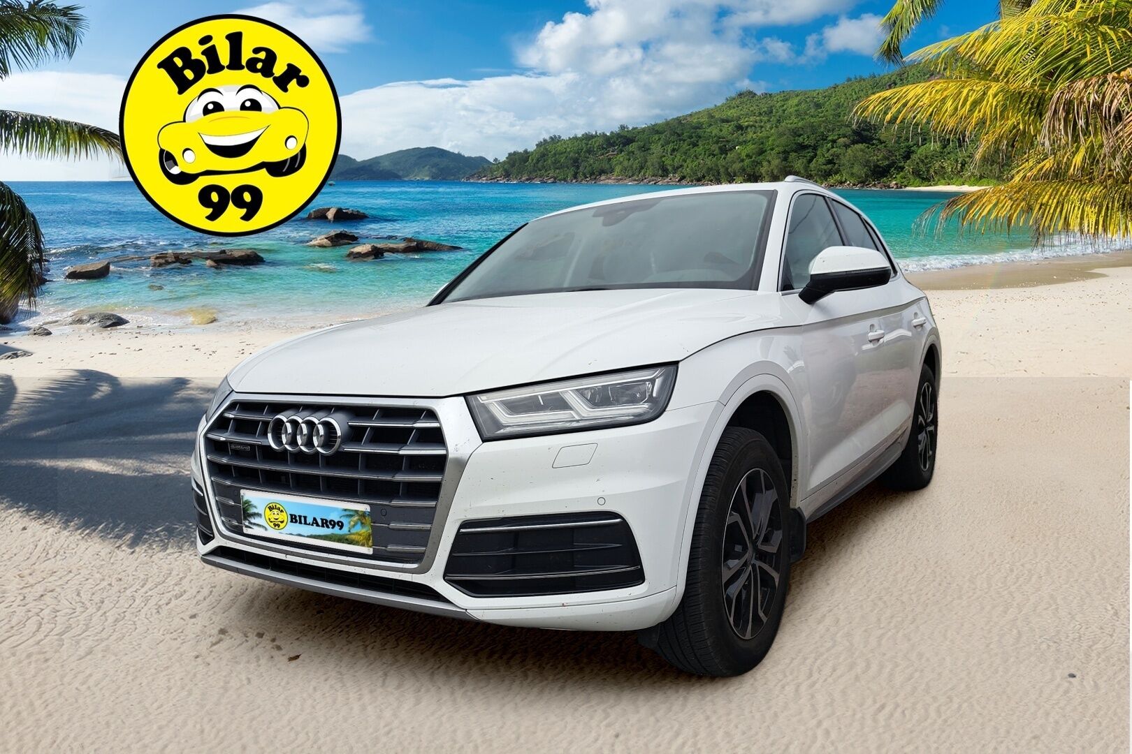 Audi Q5 2018 Business Sport 2,0 TDI 140 kW quattro S tronic - | Suomi-auto | Vakkari | Bluetooth | 2x renkaat | tutkat | lisälämmitin | 