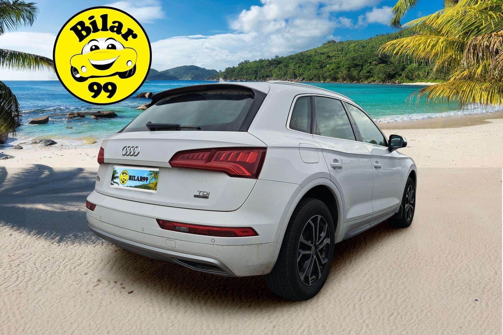 Audi Q5 2018 Business Sport 2,0 TDI 140 kW quattro S tronic - | Suomi-auto | Vakkari | Bluetooth | 2x renkaat | tutkat | lisälämmitin | 
