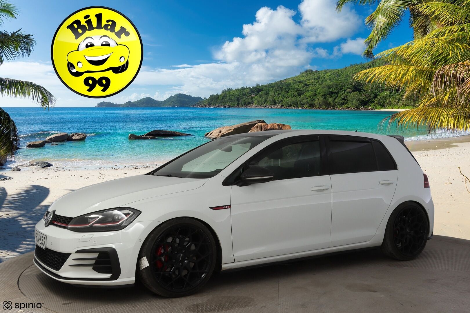 Volkswagen Golf 2018 GTI Performance 2,0 TSI 180 kW (245 hv) DSG-automaatti * / Webasto / Kattoikkuna / Blis / Acc / Kamera / Muistipenkit / Putkisto / Merkkihuollettu / Digimittaristo / * - Juuri huollettu Performance GTI mielettömän kovilla varusteilla & järeällä putkistolla / H&R madallusjouset, hiilikuitu spoileri & nahkapenkit