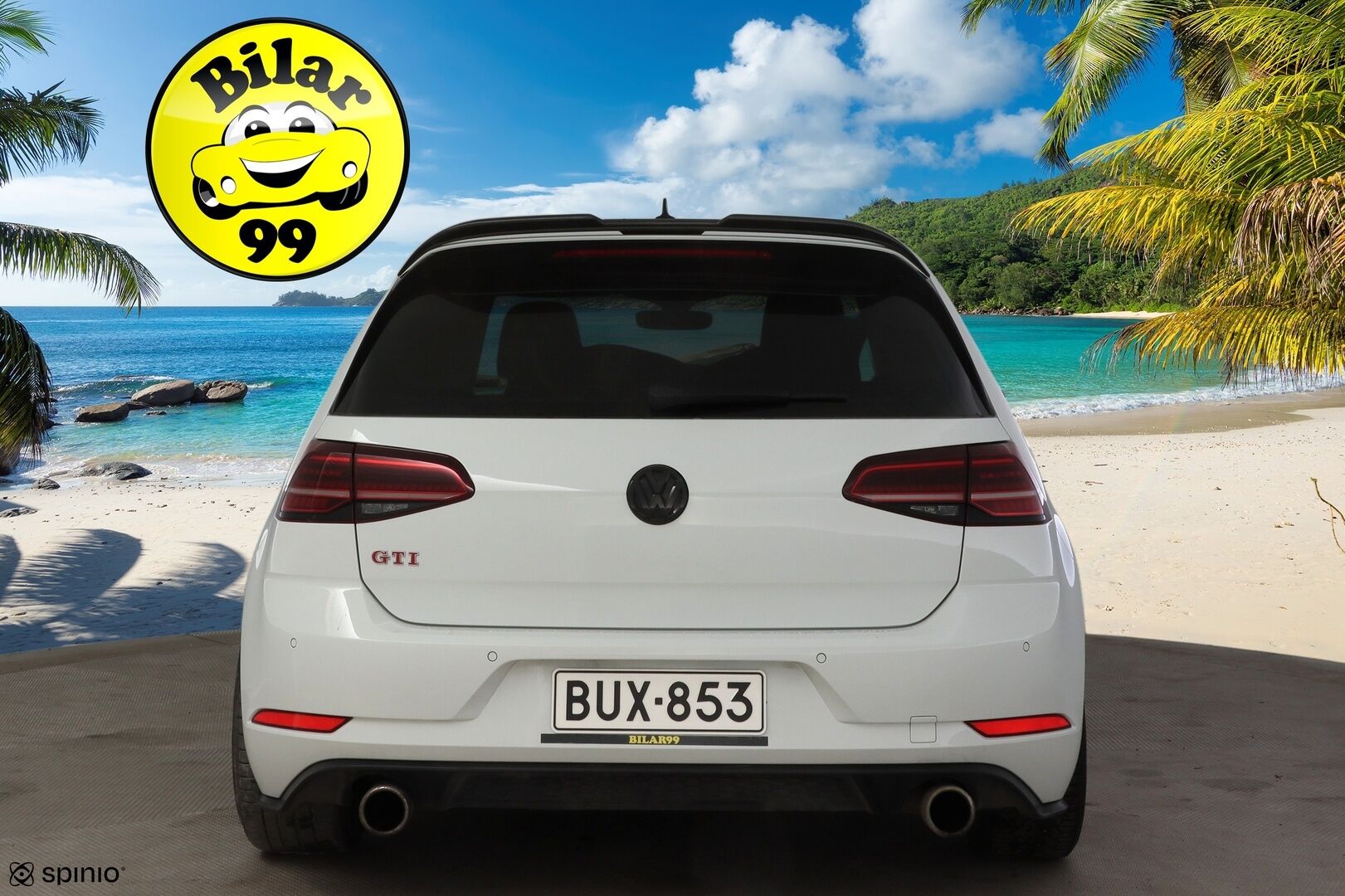 Volkswagen Golf 2018 GTI Performance 2,0 TSI 180 kW (245 hv) DSG-automaatti * / Webasto / Kattoikkuna / Blis / Acc / Kamera / Muistipenkit / Putkisto / Merkkihuollettu / Digimittaristo / * - Juuri huollettu Performance GTI mielettömän kovilla varusteilla & järeällä putkistolla / H&R madallusjouset, hiilikuitu spoileri & nahkapenkit