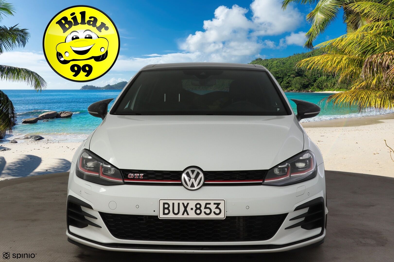 Volkswagen Golf 2018 GTI Performance 2,0 TSI 180 kW (245 hv) DSG-automaatti * / Webasto / Kattoikkuna / Blis / Acc / Kamera / Muistipenkit / Putkisto / Merkkihuollettu / Digimittaristo / * - Juuri huollettu Performance GTI mielettömän kovilla varusteilla & järeällä putkistolla / H&R madallusjouset, hiilikuitu spoileri & nahkapenkit