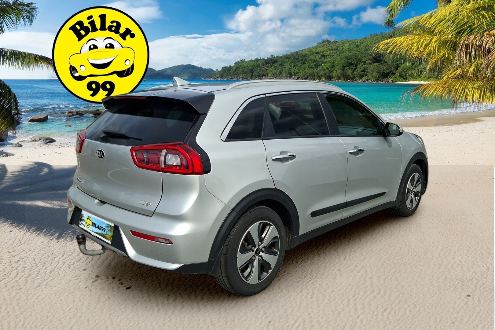 Kia Niro 2018 1,6 GDI Hybrid EX DCT - Suomiauto | Vetokoukku | Adapt.Vakkari | Peruutuskamera | Navi | Lohko&Sisäpistoke | Puolinahkasisusta | Juuri tullut Tampereelle!