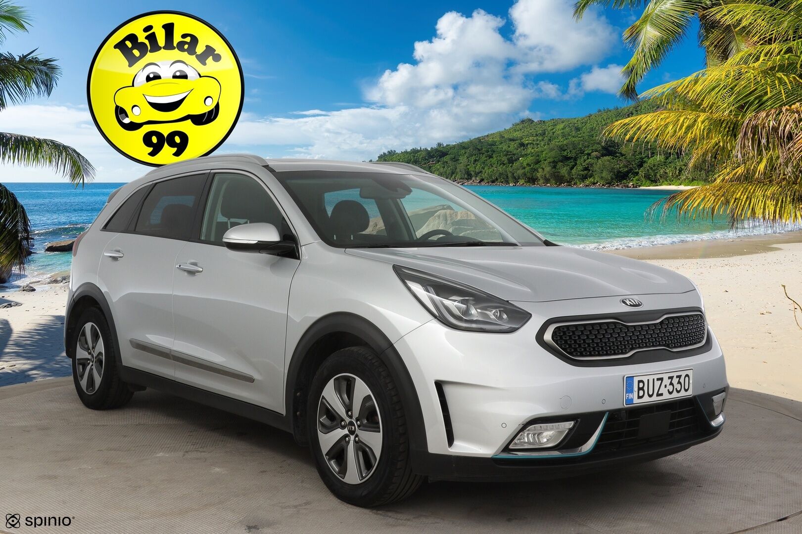 Kia Niro plug-in 2018 1,6 GDI Business Luxury DCT * JBL / Kattoluukku / P-Kamera / Navi * - * Hyvin pidetty ja asiallisesti varusteltu Luxury Plugari! *