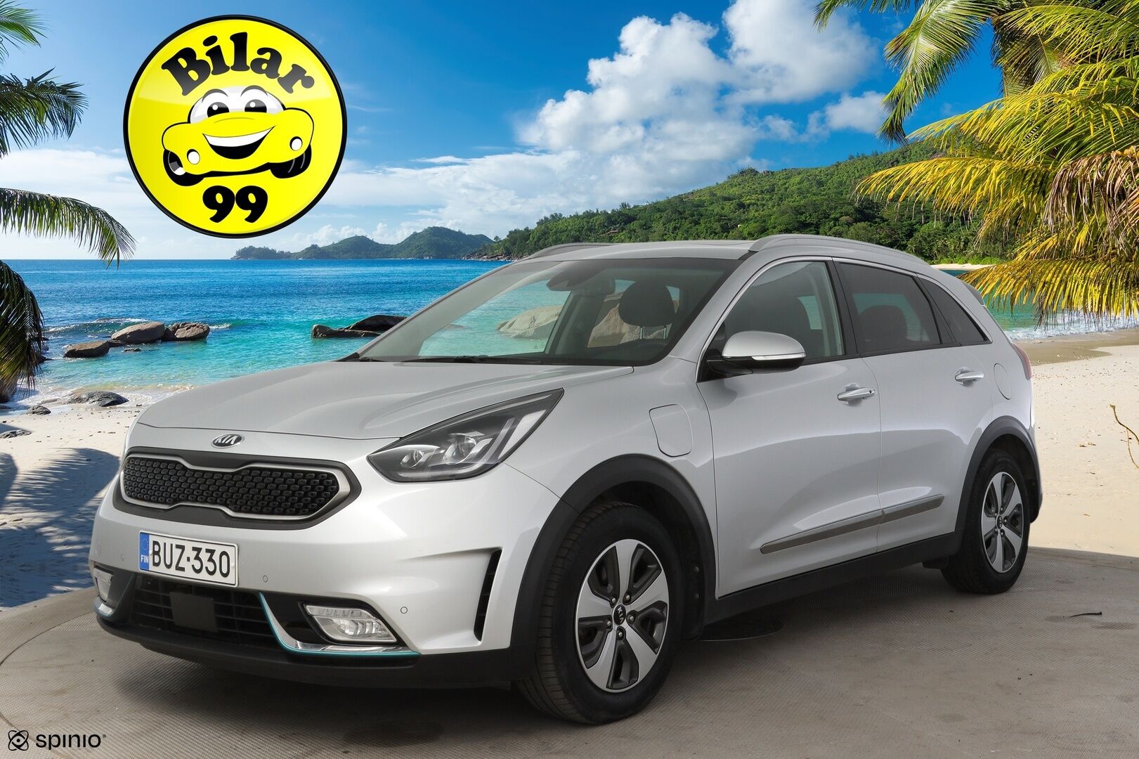 Kia Niro plug-in 2018 1,6 GDI Business Luxury DCT * JBL / Kattoluukku / Ilmastoidut Penkit / P-Kamera / Navi * - * Hyvin pidetty ja asiallisesti varusteltu Luxury Plugari! *