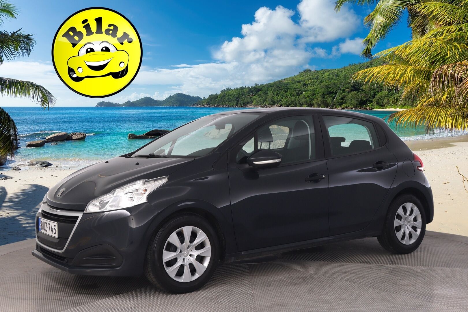 Peugeot 208 2018 Motion VTi 68 5-ov - Vakkari | Jakopää juuri tehty! | Lohkolämmitin sisäpistokkeella | Suomi-auto | 2xrenkaat ja vanteet | Katso kilometrit