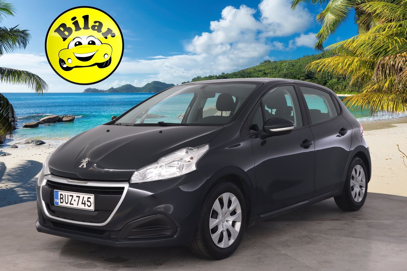 Peugeot 208 2018 Motion VTi 68 5-ov - Vakkari | Jakopää juuri tehty! | Lohkolämmitin sisäpistokkeella | Suomi-auto | 2xrenkaat ja vanteet | Katso kilometrit